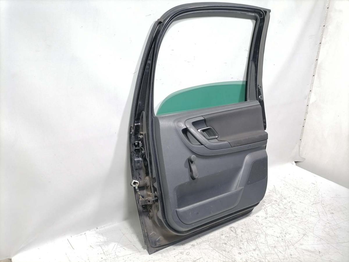 Skoda Roomster original T&uuml;r hinten rechts LF9R Black Magic Rohbau Bj.2010